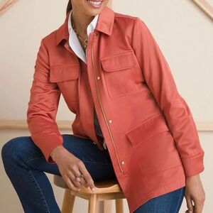 Chico's Satin Explorer Jacket
